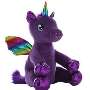 "Luna" the Purple Winged Unicorn (8")