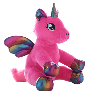 "Nova" the Pink Winged Unicorn (8")