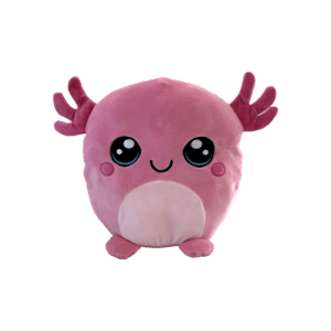 "Axel Rose" the Axolotl Stuffa Squishie